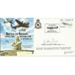 Wg Cdr Geoffrey Page DSO DFC signed 1997 Battle of Britain Open Day cover. Good condition