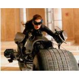 Anne Hathaway 10x8 c photo of Anne from Dark Knight Rises, signed by her at Intersteller London