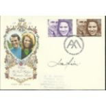 Lord Lichfield signed 1973 Royal Wedding FDC, nice Philart cover with Westminster Abbey postmark.