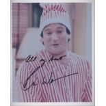 Robin Williams. 10”x8” picture from “Mork and Mindy” Excellent.