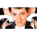 Matthew Broderick 12x8 c photo of Matthew as Ferris Bueller, signed by him in theatre on Broadway,