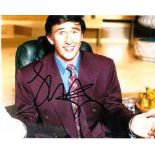 Steve Coogan 10x8 c photo of Steve as Alan Partridge, signed by him at Sundance FilmFestival, Utah