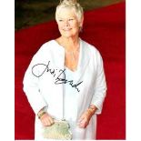 Judi Dench 8x10 c photo of Judi, signed by her in London, 2013 Good condition