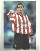 Paul Thirlwell in Sunderland strip signed colour 10x8 photo Good Condition