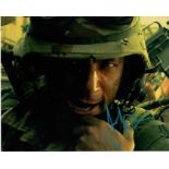 Jason Isaacs 10x8 colour photo of Jason from Black Hawk Down, signed by him at Sundance Film