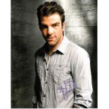 Zachary Quinto 8x10 colour photo of Zachary, signed by the Star Trek star at Sundance Film Festival,