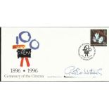 Googie Withers signed Centenary of the Cinema FDC. Good condition