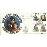 Alan WellsThe Boys Brigade First for Boys FDC dated 24thMarch 1982 signed by Allan Wells. Good