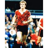 Andy Ritchie Man United Hand Signed 10 X 8 Photo. Good condition