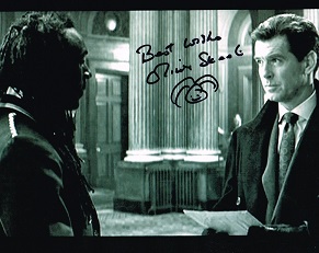 Oliver Skeete James Bond Hand Signed 10 X 8 Photo. Good condition