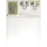 The Wildlife Trust FDC Signed Peter Scott. Good Condition.