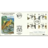 David Attenborough Charles Darwin Foundation signed FDC International Trustee World Wildlife Trust