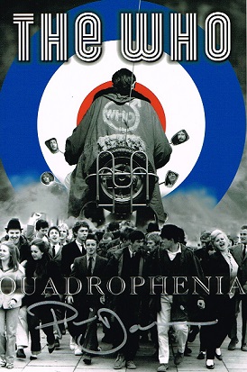 Phil Daniels Quadrophenia Hand Signed 12 X 8 Photo. Good condition