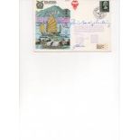 Rafes Hong Kong FDC Signed Air Marshal Sir Denis Crowley Milling Kcb, Cbe Dso DFCs  Who Escaped From