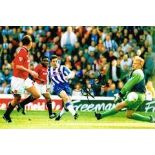 David Hirst Sheffield Wednesday Hand Signed 12 X 8 Photo. Good condition