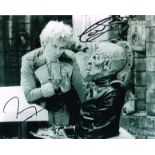Terry Molloy Colin Baker Doctor Who Dual Signed 10 X 8 Photo. Good condition