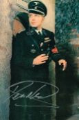 Derren Nesbitt Major Von Happen Where Eagles Dare Signed 12 X 8 Photo. Good condition