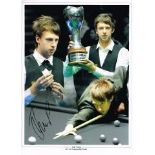 Judd Trump Snooker Legend Hand Signed Large 16 X 12 Photo. Good condition