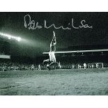 Bob Wilson Arsenal Fc Hand Signed 10 X 8 Photo. Good condition