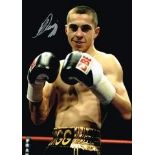 Scott Quigg Large Hand Signed 16 X 12 Photo. Good condition