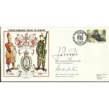 Mjr Gnrl D M Woodford and Mjr Gnrl B C Webster signed FDC. Good condition