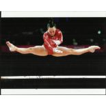 Beth Tweddle MBE Colour 8x10 photograph autographed by Beth Tweddle MBE the most successful