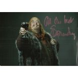 Stephen Fry signed12x8 colour photo . Good condition