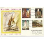 Ben Maile famous artist signed 1968 British Paintings FDC with Fareham FDI postmark. Good condition