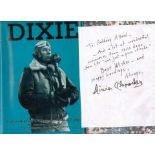 They Called Me Dixie by Captain Richard L. Alexander USAAF. Inscribed autobiography of US fighter