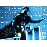 Dave Prowse Star Wars Darth Vader Hand Signed Large 16 X 12 Photo. Good condition