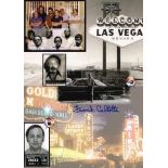 Frank Cullotta The Las Vegas Boss Rare Hand Signed 11 X 9 Photo. Good condition