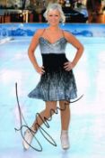 Suzanne Shaw Dancing On Ice Signed 12 X 8 Photo. Good condition