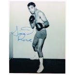 Lionel Rose Really Rare Hand Signed 10 X 8 Photo. Good condition