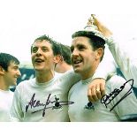 Alan Mullery Dave Mackay Spurs Dual Signed 10 X 8 Photo. Good condition