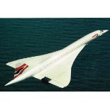 Jeremy And Neil Rendell Dual Signed Concorde 12 X 8 Photo. Good condition