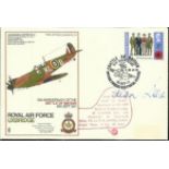 Alan Deere Royal Air Force Uxbridge signed FDC 31st Anniversary of the Battle of Britain signed by