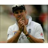 Andrew Strauss signed 10x8 colour photo . Good condition