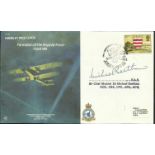 Air Chief Marshal Sir Michael Beetham signed RAF84 Formation of the Royal Air Force cover. Good