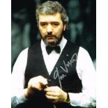 John Virgo Snooker Legend Hand Signed 10 X 8 Photo. Good condition