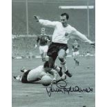 Jimmy Greaves England Superb Hand Signed 10 X 8 Photo. Good condition