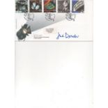 100 FDC 100 Years Of going To The Pictures Signed Dame Judi Dench. Good Condition.