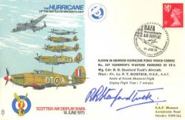 Robert Stanford-Tuck Hurricanes of the Battle of Britain flight cover signed by Battle of Britain