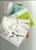 Collection of Mosquito aircraft museum covers.  6 in total flown on Hawker Siddeley first flight inc
