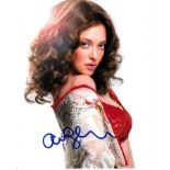 Amanda Seyfried 8x10 colour photo of Amanda from Lovelace, signed by her in blue ink. Good