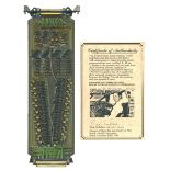 Concorde Circuit Board  & Brian Trubshaw signed COA. British Airways Concorde 002 printed circuit