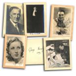 1940s Autographs on loose album pages some photos. Levante signed 6 x 4 b/w photo cheering up a