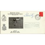 Karl Donitz signed Souvenir cover the redeployment of 819 Nabal air squadron 29th January 1971.