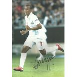 Gabriel Agbonlhor in England strip signed colour 12x8 photo. Good condition