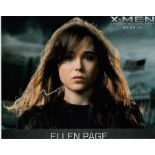 Ellen Page 10x8 colour photo of Ellen from X-men, signed by her in NYC, 2014. Good Condition