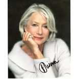 Helen Mirren 8x10 colour photo of Dame Helen, signed by her in London, 2014. Good Condition
